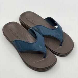 PowerStep Navy Blue women’s Flip Flop Sandals